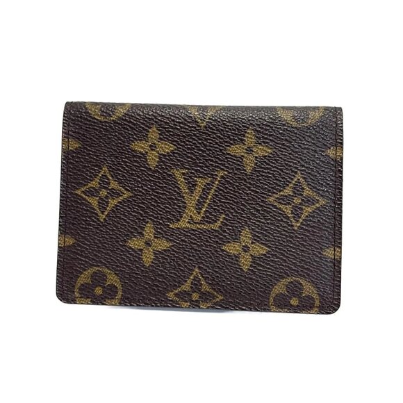 LOUIS VUITTON Porte 2 Cartes Vertical Monogram - Pass Holder 141-072825 - Picture 1 of 4